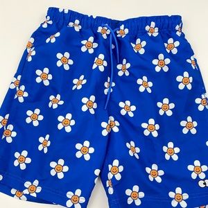 Lazy oaf flower swim shorts